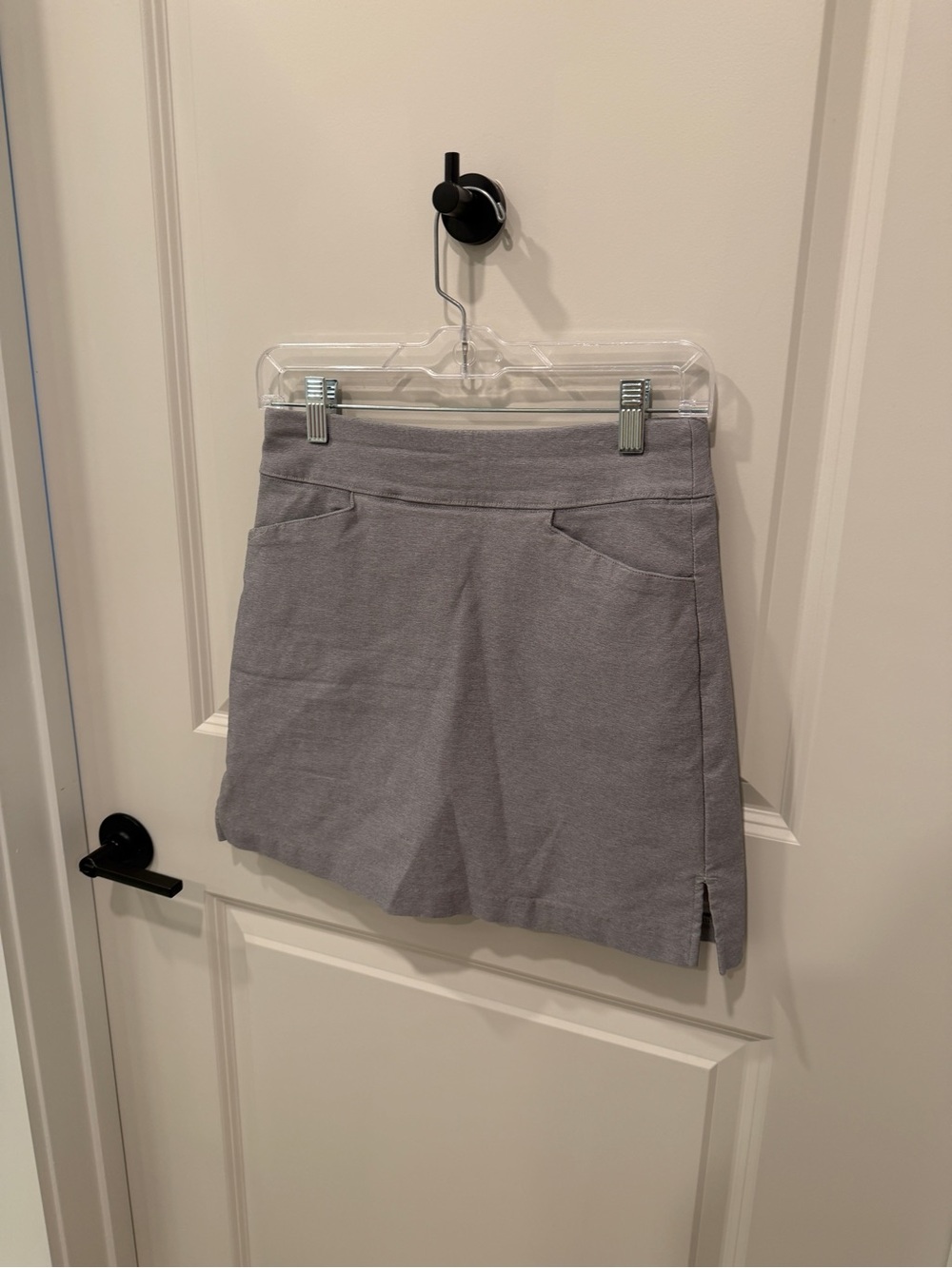 Lady Hagen Gray Golf Skort with Side Slit